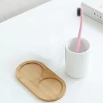 RabyLeo Japanese simple black and white style, handleless ceramic mug, tea cup, toothbrush holder, coffee cups (White)