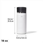 OXO Good Grips 16oz Travel Coffee Mug With Leakproof SimplyClean™ Lid - Quartz
