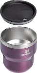 Stanley Stay-Hot Stacking Camp Cup 10 oz | Press In Drink Through Lid | Cup for Coffee, Tea and Drinks | Insulated Stainless Steel Coffee Mug | BPA-Free | Wisteria Shine