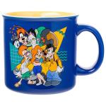 Silver Buffalo Disney A Goofy Movie Retro Featuring Roxanne, Max Goof, and Bobby Zimmeruski Ceramic Camper Mug, 20 Ounces