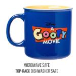 Silver Buffalo Disney A Goofy Movie Retro Featuring Roxanne, Max Goof, and Bobby Zimmeruski Ceramic Camper Mug, 20 Ounces