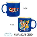 Silver Buffalo Disney A Goofy Movie Retro Featuring Roxanne, Max Goof, and Bobby Zimmeruski Ceramic Camper Mug, 20 Ounces