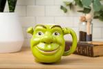 Silver Buffalo Shrek 3D Sculpted Ceramic Mug, 20 Ounces