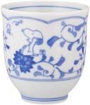 Sunupii 630132 Indigo Arabesque Porcelain Teacup, Comes in a Presentation Box