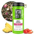 Tiesta Tea - Fruity Paradise, Loose Leaf, Strawberry Pineapple Green Tea, Premium Blend, Medium Caffeinated Green, Make Hot or Iced & Brews Up to 50 Cups, 4oz Refillable Tin
