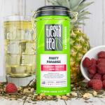 Tiesta Tea - Fruity Paradise, Loose Leaf, Strawberry Pineapple Green Tea, Premium Blend, Medium Caffeinated Green, Make Hot or Iced & Brews Up to 50 Cups, 4oz Refillable Tin