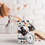 Inspired Cartoon Mouse Tumbler - Magic Mouse Lovers Coffee Mug, Animal Themed Gifts for Women, Girls, Niece - Friendship Birthday Christmas 20 oz Stainless Steel Travel Thermos Insulated Cup