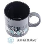 Silver Buffalo Haunted Mansion Beware Ceramic Mug, 20 Ounces