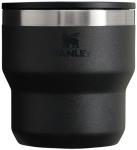 STANLEY Stay-Hot Stacking Camp Cup 10 oz | Press In Drink Through Lid | Cup for Coffee, Tea and Drinks | Insulated Stainless Steel Coffee Mug | BPA-Free | Black 2.0