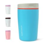 DLOCCOLD Insulated Stainless Steel Coffee Tumbler with Spill Resistant Lid, Reusable Iced Coffee Cup, Cup Holder Friendly Travel Coffee Mug, 12oz