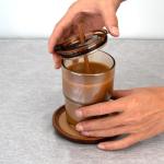 Kurotel 13oz/400ml Tumbler Water Glass Cups with Straw and Lid, 2 Pack Reusable Iced Coffee Cups, Thick Wall Insulated Glass Tumbler for Iced Tea, Coffee, Smoothie and Water, Travel Friendly