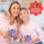 Birthday Gifts for Women Friendship - Sometimes You Forget Your Awesome Gifts Purple Coffee Mug for Her 14oz Inspirational Unique Graduation Gift Ideas 2025 Thank You Gift for Teachers Appreciation