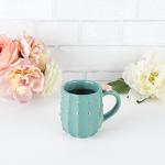 Pinky Up Cactus Ceramic Coffee Mugs, Tea Cups, Travel Mug, Latte Cup, Drinking Glasses for Chocolate, Milk, Cocktails, Mocktails, 12 oz, Set of 1