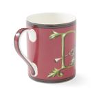 Spode Kit Kemp Alphabet Mug - Letter D Monogram in Fine China, 12oz Ceramic Coffee Cup for Hot Drinks, Personalized Drinkware for Unique Gifts, Dishwasher Safe Tea or Coffee Mug - Gift Box Included