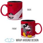 Silver Buffalo Disney 1928 Vintage Mickey Mouse He Leads Them All Ceramic Mug, 20 Ounces