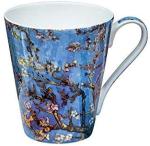 Van Gogh Bone China Set of 5 Large Mugs for Coffee and Tea, With Gift Box, 12 -Ounce Art Coffee and Tea Mugs Set