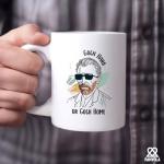 Gogh Hard Or Gogh Home Funny Artist Painter Art Teacher Gifts Novelty Drinkware Ceramic Mug 11 oz White