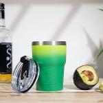 BJPKPK 40 oz Tumbler With Handle Insulated Tumbler With Lid And Straw Stainless Steel Travel Mug Coffee Cups,Bamboo Grove