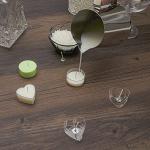 CandMak Tea Light Candle Cups, 50pcs Clear Polycarbonate Plastic Empty TeaLight Mold Tin Container with 50pcs TeaLight Candle Wicks (Circle)