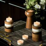 Tealight Candles, Giant 100,200,300 Bulk Packs, 4-4.5 Hrs White Unscented European Smokeless Clear Cup Tea Lights for Shabbat, Weddings, Christmas, Home Decorative- 100 Pack