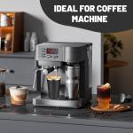 DUBUXW Insulated Coffee Tumblers with Flip Lid 12oz / 17oz, Stainless Steel Travel Coffee Mug Leak Proof, Vacuum Insulated Coffee Mug Reusable Cup, Keeps Cold and Hot for Coffee Tea