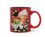 National Lampoon's Christmas Vacation "Don't Hog The Nog" Ceramic Coffee Mug | Official Holiday Movie Collectible | Oversized Cup For Home Kitchen Bar Set, Novelty Drinkware | Holds 20 Ounces