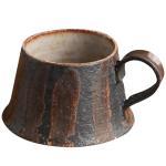 Handmade Ceramic Coffee Mug, 5.5 ounces Pottery Coffee Mugs, Handmade Kiln Glazed Coffee Mug,Unique Uneven Surface Tea cup for Office and Home, Microwave and Dishwasher Safe, Gifts for Women & Men