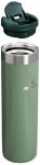 Stanley AeroLight Transit Bottle 20 oz | Locking Drink Through Lid | Leak Resistant Water Bottle or Coffee Travel Mug | Lightweight Insulated Stainless Steel | BPA-Free | Hammertone Green