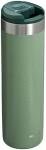 Stanley AeroLight Transit Bottle 20 oz | Locking Drink Through Lid | Leak Resistant Water Bottle or Coffee Travel Mug | Lightweight Insulated Stainless Steel | BPA-Free | Hammertone Green