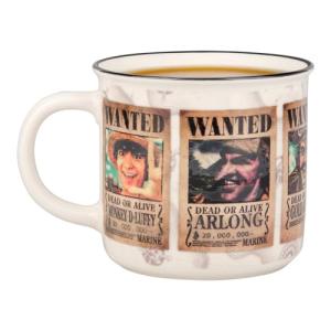Paladone One Piece Wanted Straw Hat Pirates Heat Changing Mug 350ml, Officially Licensed Anime Merchandise, Coffee Cup for Hot Drinks, Tea, Hot Chocolate, Gift for Pop Culture Fans