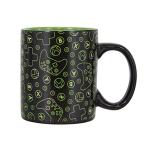 Paladone Xbox Heat Mug | Sensitive Drinks | Colour & Design Hot | Magic Colour Changing Coffee Tea Cup, Ceramic, 300ml