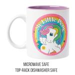 Silver Buffalo My Little Pony Glitter Ceramic Mug Featuring Starshine, 20 Ounces