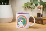 Silver Buffalo My Little Pony Glitter Ceramic Mug Featuring Starshine, 20 Ounces