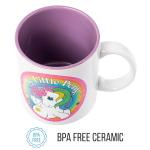Silver Buffalo My Little Pony Glitter Ceramic Mug Featuring Starshine, 20 Ounces