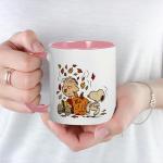 CafePress Fall Peanuts Mug 11 oz (325 ml) Ceramic Coffee Mug