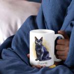 Bombay Cat Coffee Mugs, Novelty Cat Themed Tea Cups, Personalized Unique Name Bombay Cat Ceramic Cups, Pet Owners Ceramic Mugs, Animal Cat Lovers Travel Mug, Customized Cat Gift