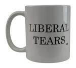 Rogue River Tactical Funny Novelty Coffee Mug - Liberal Tears Political Cup, Great Gift Idea for Republicans or Conservatives, 11 Oz, White