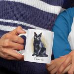 Bombay Cat Coffee Mugs, Novelty Cat Themed Tea Cups, Personalized Unique Name Bombay Cat Ceramic Cups, Pet Owners Ceramic Mugs, Animal Cat Lovers Travel Mug, Customized Cat Gift