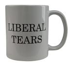 Rogue River Tactical Funny Novelty Coffee Mug - Liberal Tears Political Cup, Great Gift Idea for Republicans or Conservatives, 11 Oz, White