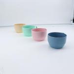 Leadigol Wheat Straw Milk Cup,Unbreakable Tableware Reusable Water Mug Simple Breakfast Drinking Cup Camping Tea Beverage Mug Coffee Mug Bathroom Cups