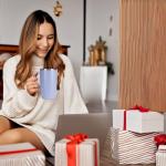 MEBRUDY 19oz Insulated Coffee Mug with Lid, Leak Proof Double Wall Vacuum Travel Coffee Mug with Handle, Light Purple