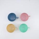 Leadigol Wheat Straw Milk Cup,Unbreakable Tableware Reusable Water Mug Simple Breakfast Drinking Cup Camping Tea Beverage Mug Coffee Mug Bathroom Cups