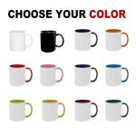 Custom Mug, Customized Photo Coffee Mug Personalized 11 Oz Ceramic Mug with Photo, Taza Personalizadas for Men Women Family