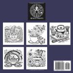 Mindful Teatime: A Relaxing Teacups and Teapots Coloring Book for Adults and Teens: Mindfulness-Inspired Designs to Soothe Your Soul