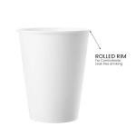 HAPY CUPS 12 oz[500 count] White Coffee Cups - Disposable Paper Cups for Hot and Cold Beverages - Water, Juice, or Tea, Compostable and Travel-Friendly For Home, Store and Cafe(300 g)