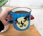 E.T. The Extra-Terrestrial Ceramic Camper Mug | BPA-Free Travel Coffee Cup For Espresso, Caffeine, Cocoa, | Home & Kitchen Essential | Cute SciFi Gifts and Collectibles | Holds 20 Ounces