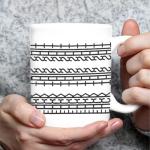 Hidden Message Coffee Mug, Funny Coffee Mug, Unique Gift Idea, Gift for Work Bestie, Coworkers, Friends, Family - Funny Office Gifts(White)