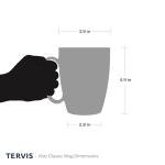 Tervis 16oz Clear Insulated Mug Collection - 4pk, Keeps Drinks Cold & Hot, Made in USA, BPA-free, Transparent, Reusable Coffee Cup