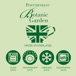 Portmeirion Botanic Garden 7oz Teacup & Saucer (Set of 4) - Poppy Motif, Earthenware Tea Set, Chip-Resistant Glaze - Dishwasher, Microwave, Freezer, Warm Oven Safe - Floral Afternoon Tea Drinkware