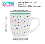 Yummy Sprinkles Coffee mug (Mint Green RS)